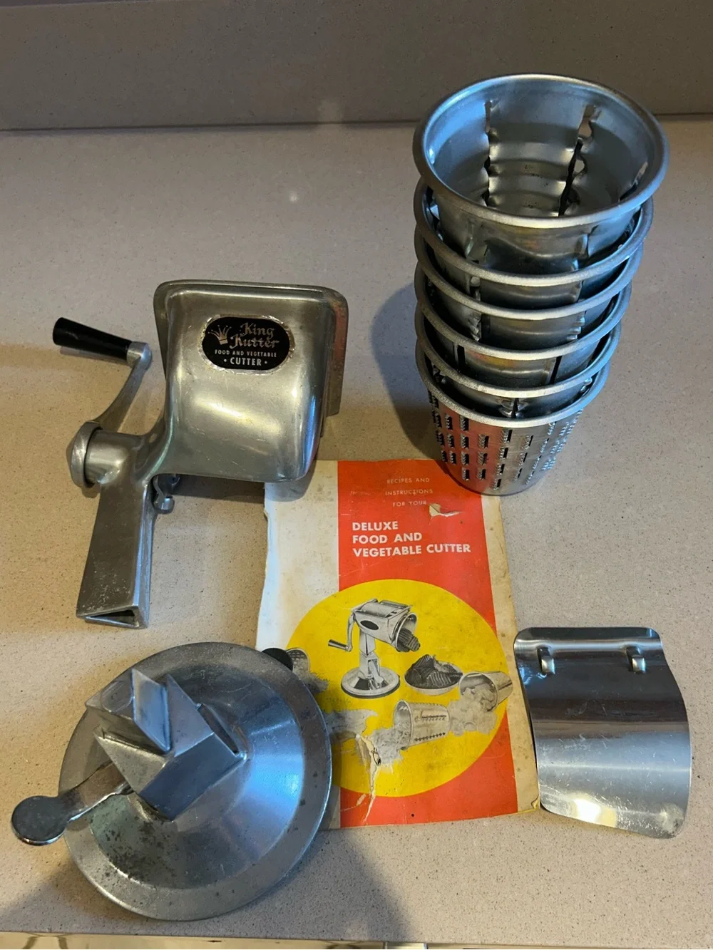King Kutter Deluxe Food and Vegetable Cutter Set